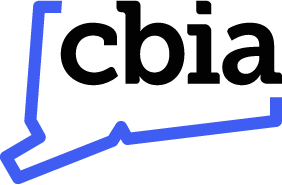 CBIA logo with CT state outline