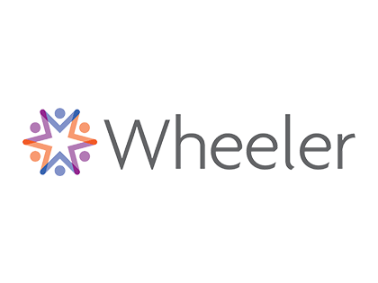 The Wheeler company logo featuring a colorful star.